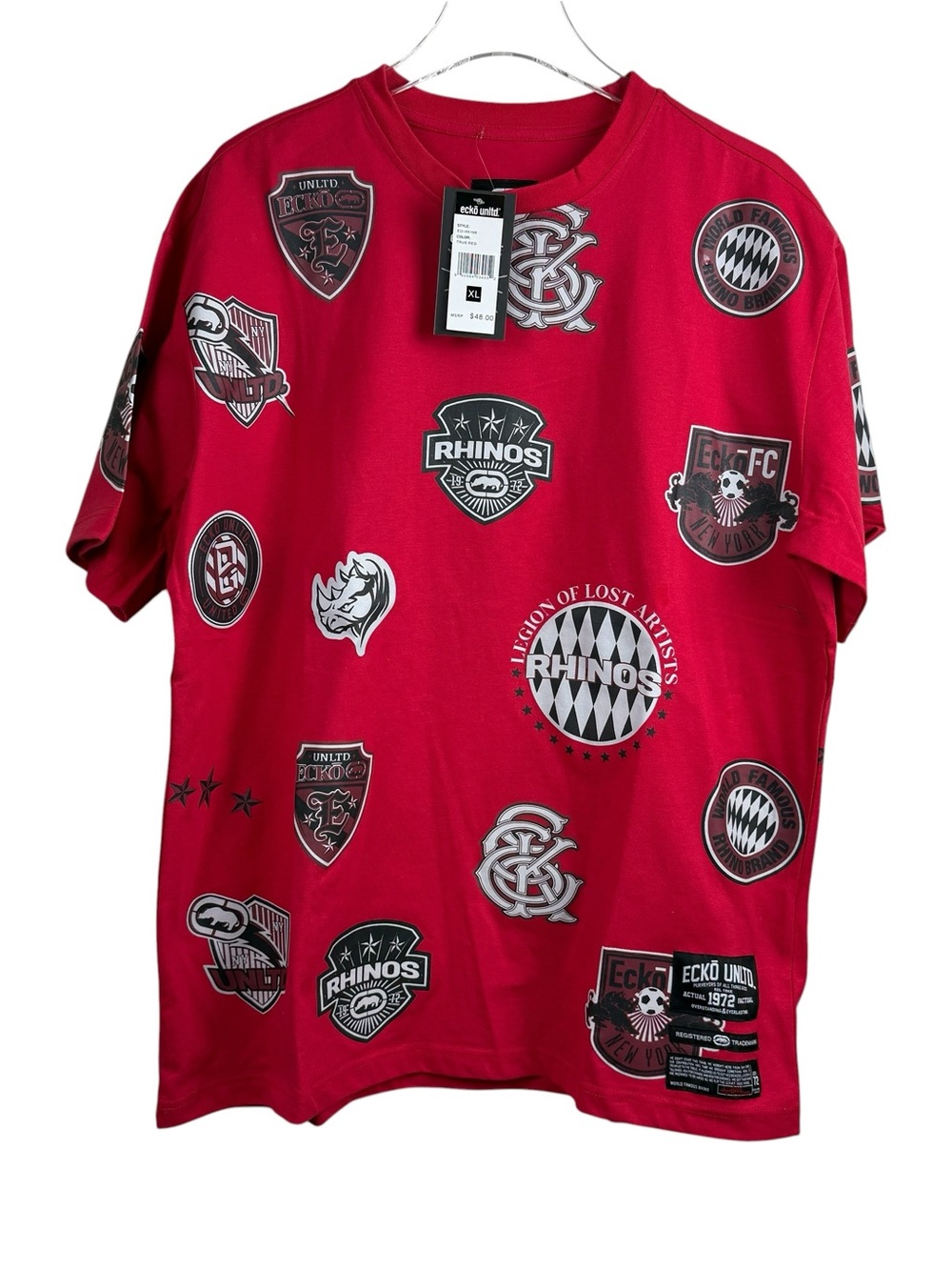 ECKO Unltd Red Double Sided T-Shirt Men’s Size XL NWT Style EO16K196